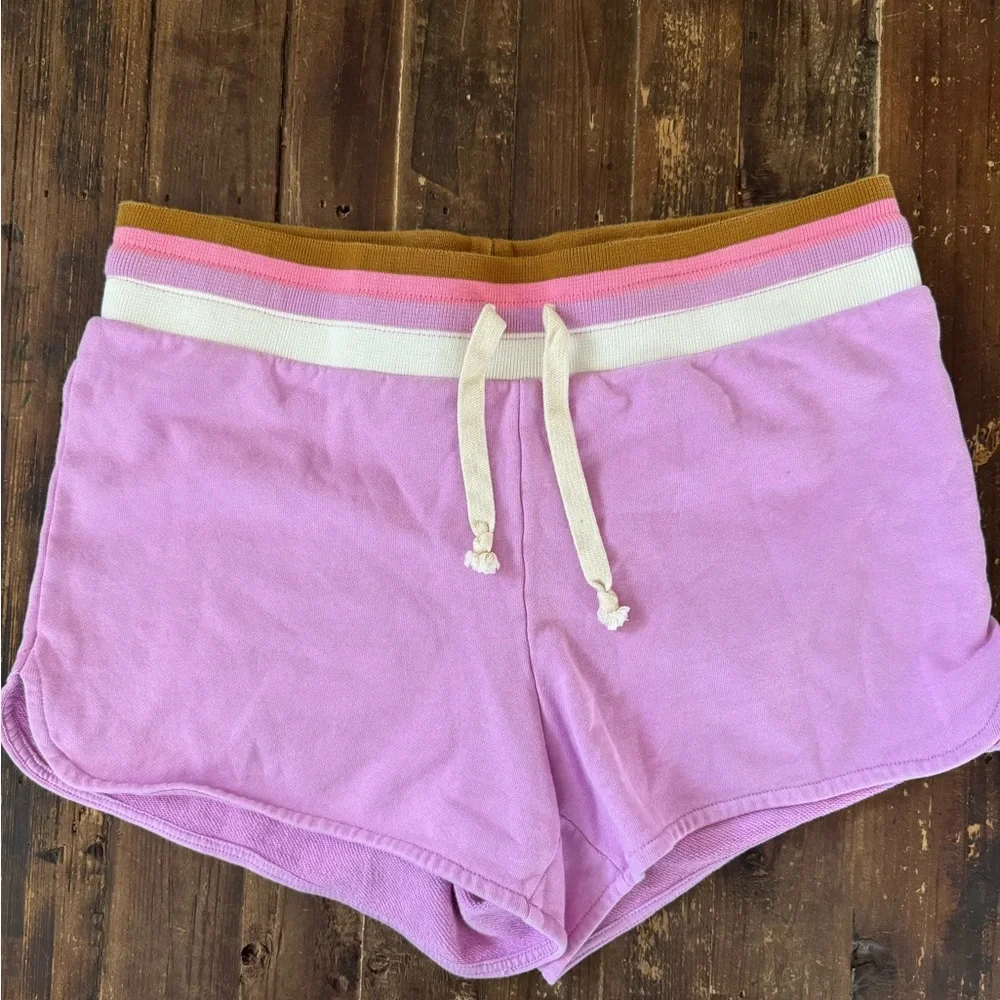 J.Crew Weekend Striped rib track short